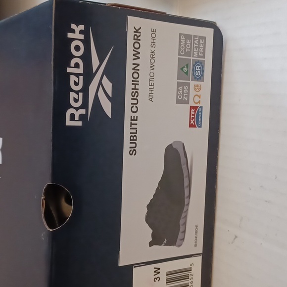 NIB Work Shoes - Reebok - Size 3W (Men) - Picture 9 of 12
